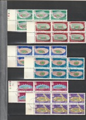 PREOLIMPIADA DE VARA MOSCOVA ( LP 991 ) 1979 OBLITERATA BLOC DE 6