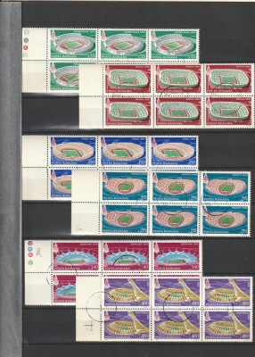 PREOLIMPIADA DE VARA MOSCOVA ( LP 991 ) 1979 OBLITERATA BLOC DE 6 foto