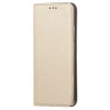 Husa Piele OEM Smart Magnet pentru Samsung Galaxy A21s, Aurie