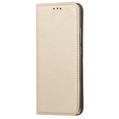 Husa Piele OEM Smart Magnet pentru Huawei P smart 2020, Aurie foto