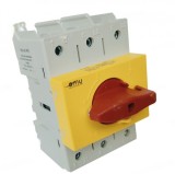 Intrerupator modular rotativ 3 poli 200A 0-1 ON-OFF IP20 montaj pe sina sau cu suruburi, Omu System