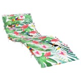 Cumpara ieftin Perna pentru sezlong, multicolor, 180x60x4 cm, material Oxford