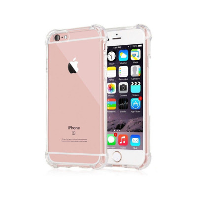 Husa pentru Apple iPhone 6/ 6S Techsuit Shockproof Silicone Transparent foto