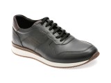 Cumpara ieftin Pantofi sport BITE THE BULLET negri, 231107, din piele naturala