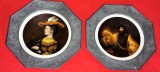2 FARFURII CERAMICA / PORTELAN PT. DECOR