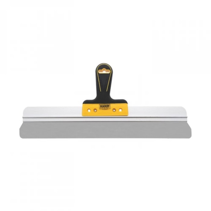 Spaclu elastic (racletă) 50 cm HARDY, din inox, cu m&acirc;ner ergonomic