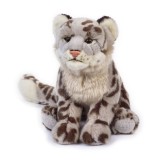Jucarie din plus Leopard de zapada 25 cm, Jad