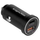 INCARCATOR AUTO USB-A / TYPE C QC PD 38W KRUGER&amp;MATZ