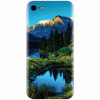 Husa silicon pentru Apple Iphone 6 / 6S, HDR Mountains Lake