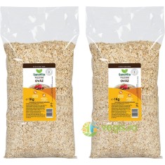 Pachet Fulgi Fini Ovaz 1kg + 1kg
