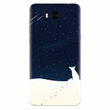 Husa silicon pentru Huawei Y6 2017, Winter Night