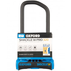 Antifurt Bicicleta Oxford Shackle14 Pro U-Lock 320mm x 177mm Otel Negru / Albastru LK322