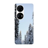 Husa compatibila cu Huawei Mate 40 Pro model First snow fall, Silicon, TPU, Viceversa, Transparent, Carcasa