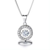 Cumpara ieftin Pandantiv argint 925, JW1287, model elegant, placat cu rodiu, DELIS