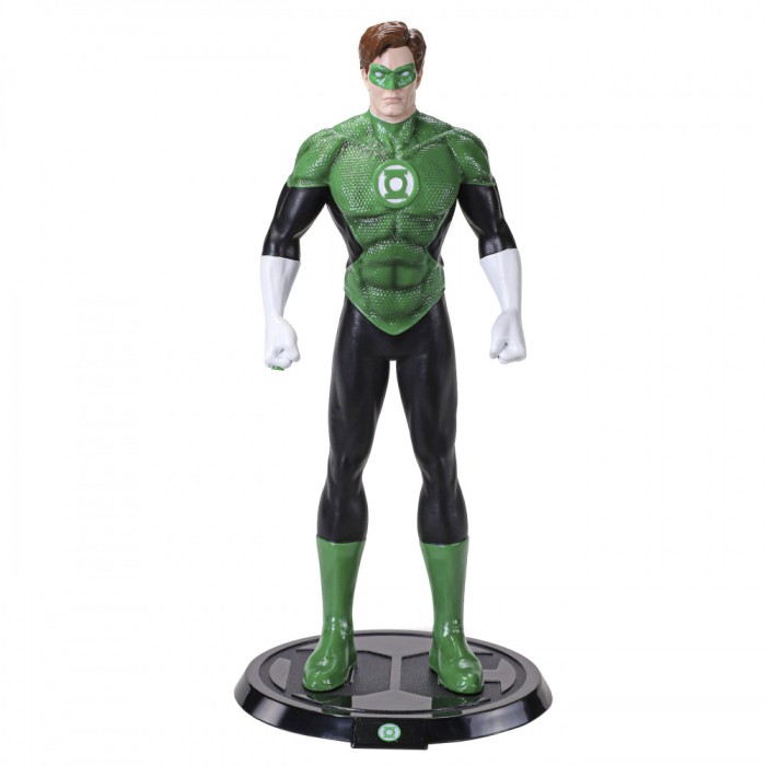 Figurina articulata Green Lantern IdeallStore&reg;, Hal Jordan, editie de colectie, 18 cm, stativ inclus