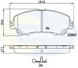 Set placute frana,frana disc NISSAN QASHQAI (J11) (2013 - 2016) COMLINE CBP32278