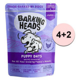 Cumpara ieftin BARKING HEADS Puppy Days GRAIN FREE 300g 4+2 GRATUIT