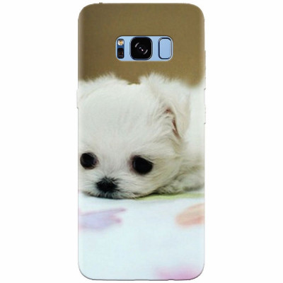Husa silicon pentru Samsung S8 Plus, Puppies 001 foto
