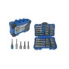 Set 45 Piese Biti Surubelnita Otel Crom Vanadiu (CR-V) cu Adaptoare Magnetice Phillips Pozidriv Torx