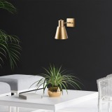 Cumpara ieftin Aplica Funnel Auriu 14x24x21 cm