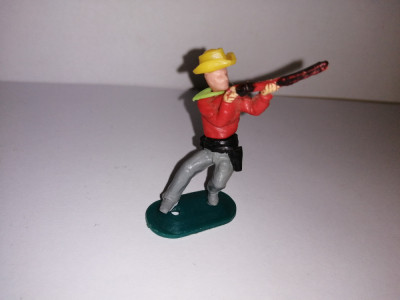 bnk jc Figurina de plastic - cowboy - Hong Kong copie Timpo foto