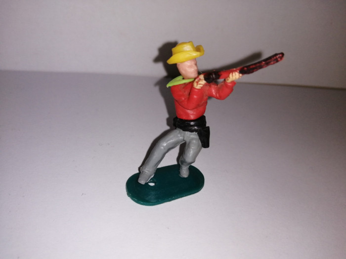 bnk jc Figurina de plastic - cowboy - Hong Kong copie Timpo