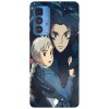 Husa compatibila cu Motorola Edge 20 Lite model Howl and Sophie Howl&amp;#039;s Moving Castle, Silicon, TPU, Viceversa, Transparent, Carcasa