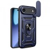 Husa Techsuit CamShield Albastra pentru Apple iPhone 17 Air, Protectie Camera, Anti Zgarieturi, Rezistenta Socuri