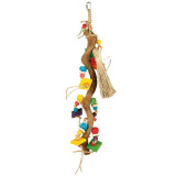 Jucărie pentru păsări - ramură cu jucării, 49 cm, Trixie
