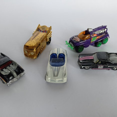 Masinute de fier x 5 Hot Wheels Mattel C-3PO El Camino LOT12T2