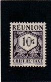 Reunion 1947-Taxe ,dantelat,MNH ,Mi.P26, Posta, Nestampilat