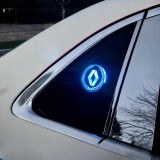 Emblema Luminoasa LED Auto cu Logo RENAULT - set 2 bucati