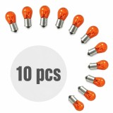 Set 10 becuri auto PY21W BAU15s 12V 21W portocalii Carguard