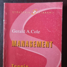 Management. Teorie si practica - Gerald A. Cole