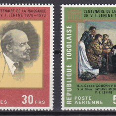 DB1 Togo 1970 Pictura Lenin 100 Ani 2 v. MNH