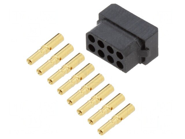 Conector cablu-cablu/PCB mufă mamă PIN 8 Datamate L-Tek 800V