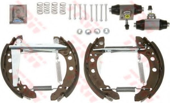Set saboti frana VW POLO (6N1) (1994 - 1999) TRW GSK1501