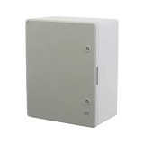 Cutie distributie IP65 din ABS gri, usa mata, placa metalica, 400x500x240 mm PP3007