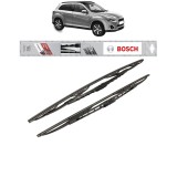 Cumpara ieftin Set 2 stergatoare MITSUBISHI ASX (GAW) din 2010-2015, Tip Clasic Standard, Bosch Twin