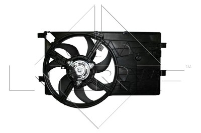 NRF 47353 Ventilator, radiator foto