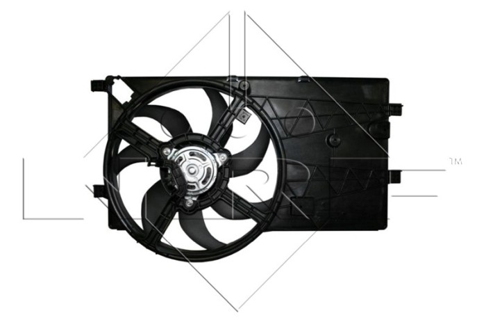 NRF 47353 Ventilator, radiator