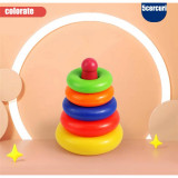 Turn Cu Cercuri Colorate Tip Piramida 2746