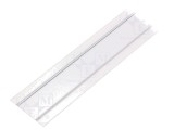 Carcasă de protecție albă aluminiu 1m