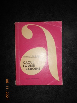 GEORGES SIMENON - CAZUL LOUISE LABOINE foto