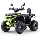Atv 125cc MNR Troodon Deluxe 8&amp;quot; semi-automat 4T benzina negru/verde