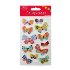 Abtibilduri DACO Fabuloase, Spuma Autoadeziva, Fluturi, 1 Folie, Multicolor, Autocolante Copii, Stickere Decorative, Stickere pentru Copii, Abtibildur foto