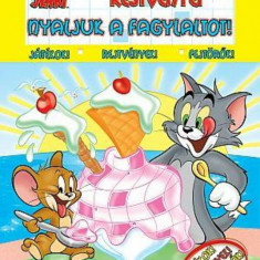 Tom és Jerry - Tom és Jerry rejtvényei - Nyaljuk a fagylaltot!