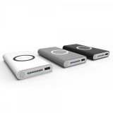 Baterie Externa Wireless si USB Qi Power Bank 10000