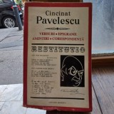 Restitutio. Versuri, epigrame, amintiri, corespondenta - Cincinat Pavelescu