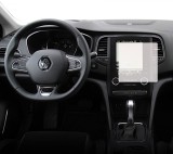 Folie Protectie Navigatie Renault Megane Estate 2016-2020, Duragon, protectie Display Navigatie, silicon Transparent, Anti-zgarieturi, kit instalare